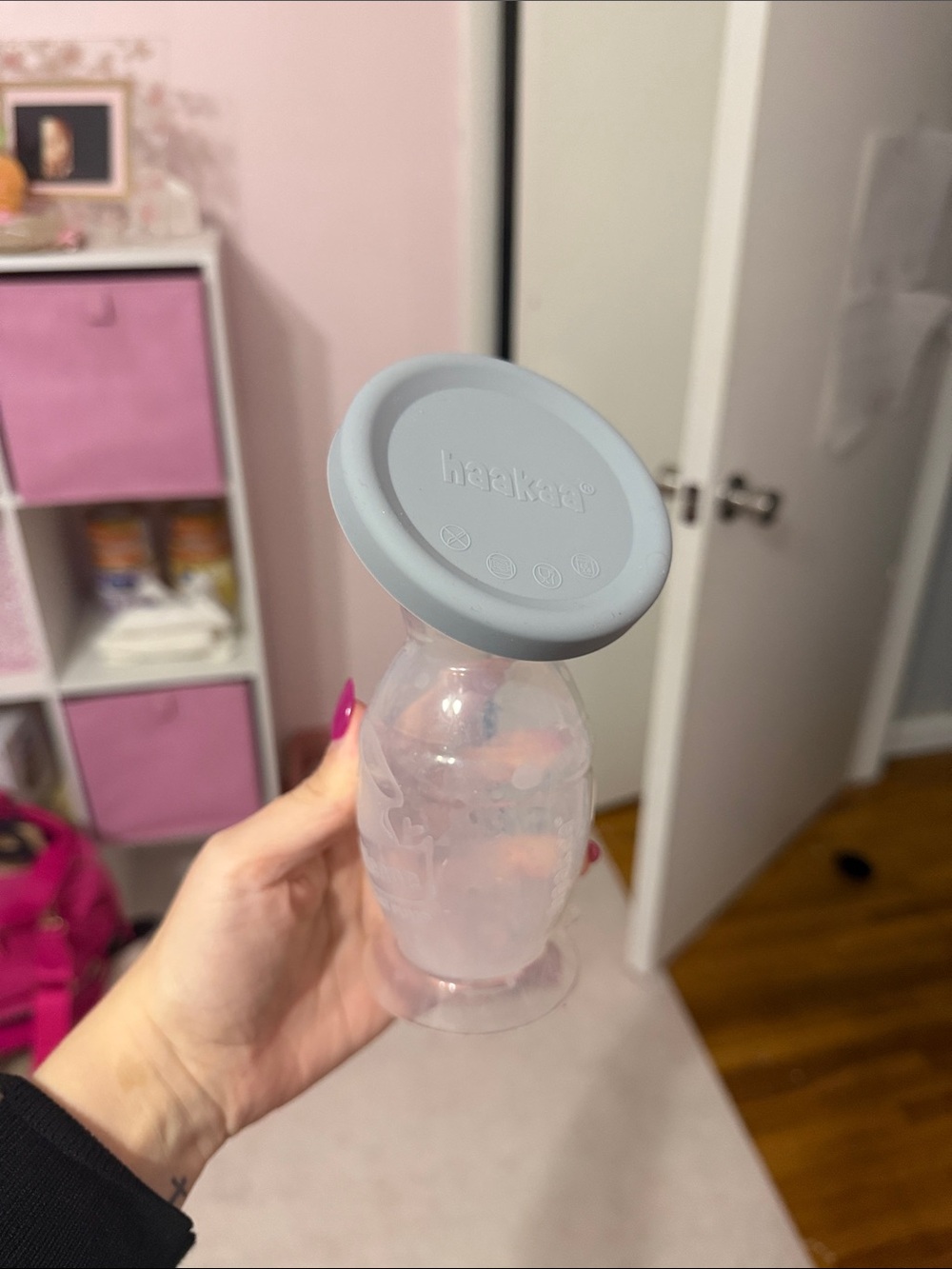 Haakaa with Gray Silicone Cap